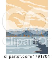 Poster, Art Print Of Bylot Island Within Sirmilik National Park In Qikiqtaaluk Nunavut Canada Wpa Poster Art