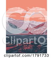 Poster, Art Print Of Nachvak Fjord In Torngat Mountains National Park Newfoundland And Labrador Province Canada Wpa Poster Art