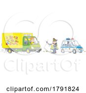 05/02/2023 - Cartoon Traffic Policeman