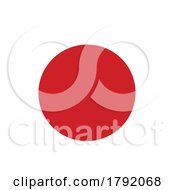 Japan Japanese Flag Heart Concept by AtStockIllustration
