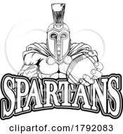 Poster, Art Print Of Spartan Trojan American Football Sports Mascot