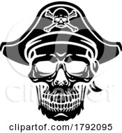 Pirate Hat Skull And Crossbones Cartoon