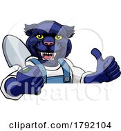 05/12/2023 - Panther Gardener Gardening Animal Mascot