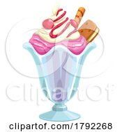 Poster, Art Print Of Ice Cream Sundae