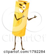 Poster, Art Print Of Cannelloni Noodle Mascot
