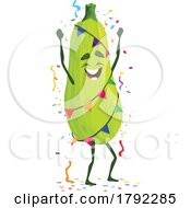 Poster, Art Print Of Zucchini Mascot