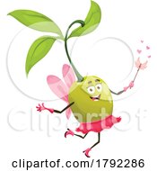 Fairy Olive Mascot by Vector Tradition SM