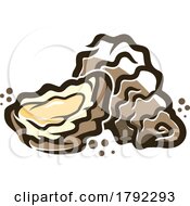 Poster, Art Print Of Oysters