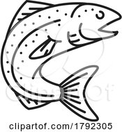 Poster, Art Print Of Salmon Icon