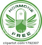 Poster, Art Print Of Hormone Free Label