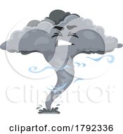 Poster, Art Print Of Tornado Weather Mascot