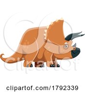 Poster, Art Print Of Triceratops Dinosaur