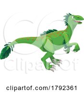 Velociraptor Dinosaur by Vector Tradition SM