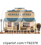 Poster, Art Print Of Wild West General Store
