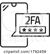 Poster, Art Print Of 2fa Security Icon