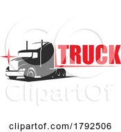Poster, Art Print Of Truck Logo