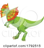 Dilophosaurus Dinosaur by Vector Tradition SM