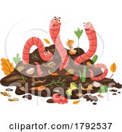 Poster, Art Print Of Worms In Compost