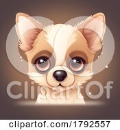 Cute Little Dog Ios Style Icon
