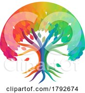 Poster, Art Print Of Rainbow Tree
