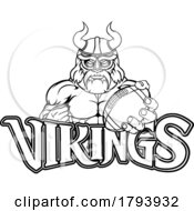 Viking American Football Sports Mascot