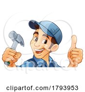 Poster, Art Print Of Hammer Carpenter Construction Builder Handyman