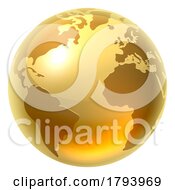 World Globe Earth Global Map Woodcut Planet by AtStockIllustration