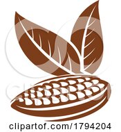 Poster, Art Print Of Cacao Pod Design