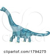 Poster, Art Print Of Brachiosaurus Dinosaur