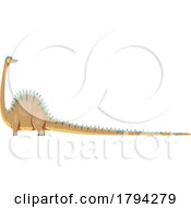 Poster, Art Print Of Diplodocus Dinosaur