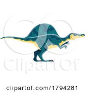 Poster, Art Print Of Oxalaia Dinosaur