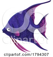 Poster, Art Print Of Angel Fish