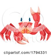 Waving Crab by Vector Tradition SM
