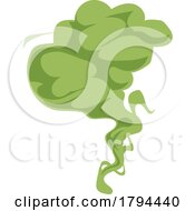 Poster, Art Print Of Green Smell Fart Or Gas Cloud