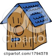 Cartoon Bird House by lineartestpilot