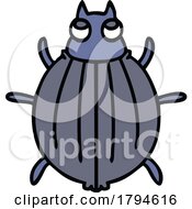 Cartoon Beetle by lineartestpilot
