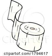 Cartoon Roll Of TP by lineartestpilot