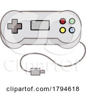 Cartoon Video Game Controller by lineartestpilot