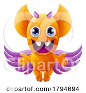 07/31/2023 - Monster Alien Cute Cartoon Funny Character Mascot