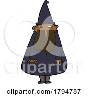 Poster, Art Print Of Clipart Cartoon Wizard