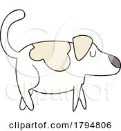 Poster, Art Print Of Clipart Cartoon Dog