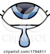 Poster, Art Print Of Clipart Cartoon Watery Eye