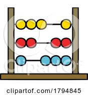 Poster, Art Print Of Clipart Cartoon Abacus