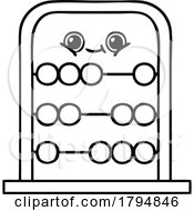 Clipart Cartoon Abacus Character