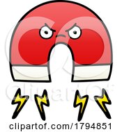 Poster, Art Print Of Clipart Cartoon Angry Magnet