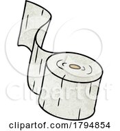 Poster, Art Print Of Clipart Cartoon Toilet Paper