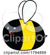 Poster, Art Print Of Clipart Cartoon Bumble Bee