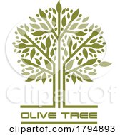 Poster, Art Print Of Olive Tree With Text