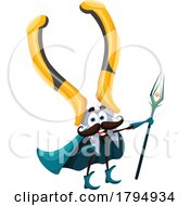 Poster, Art Print Of Wizard Nippers Tool Mascot