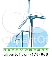 Poster, Art Print Of Wind Turbine Design